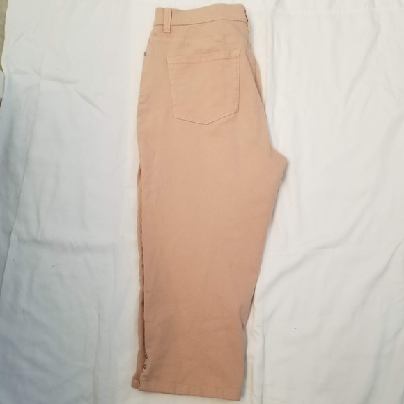 Gloria Vanderbilt Amanda Peach Capri's 14 - Picture 3 of 3